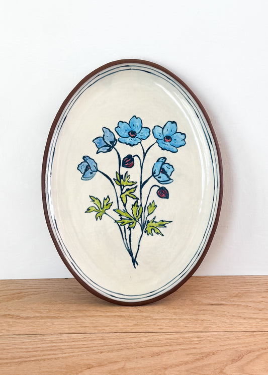 buttercup oval serving dish