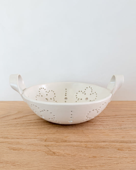 small flower berry bowl