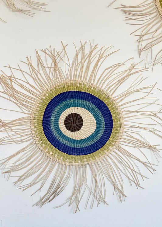 hand woven wall art from Honduras